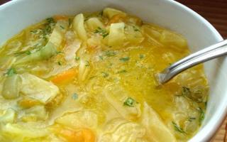 Овочеві супи рецепти для дієти Як приготувати дієтичний овочевий суп