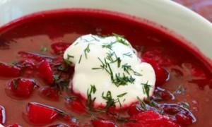 Hur man lagar den mest utsökta borschten: ett steg-för-steg-recept med ett foto Koka utsökt borscht korrekt