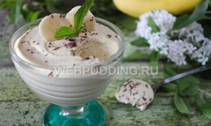 Cara membuat mousse pisang Cara membuat mousse pisang yang gebu