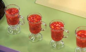 크랜베리 젤리 - 사진이 담긴 요리법