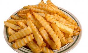 How to make French fries at home quickly and tasty?