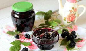 Jem blackberry mudah untuk musim sejuk - resipi foto langkah demi langkah