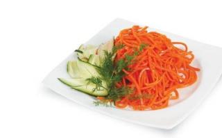 Come cucinare le carote coreane a casa - ricette passo passo con foto Ricetta delle carote a casa