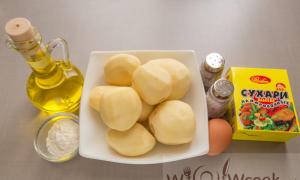 Jednoduchý recept s fotografiemi krok za krokem, jak vyrobit domácí smažené bramborové koule
