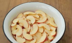 Äppelost: recept, matlagningsfunktioner Hur man lagar äppelost
