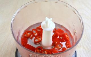How to make chili sauce at home: recipes Make chili at home