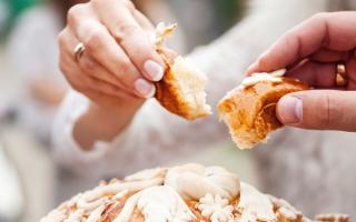 How to bake a wedding loaf, recipes step by step, master class
