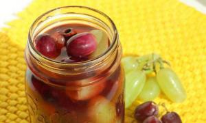 Džem od grožđa za zimu Kako napraviti kiselo grožđe