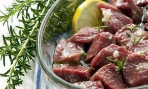 Шашлик з яловичини - найкращі рецепти маринаду та страви на мангалі