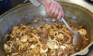 Uzbek dishes: recipes