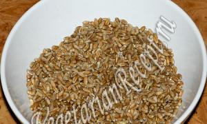 Как приготовить кутью из пшеницы?