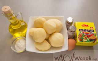 Μια απλή συνταγή με φωτογραφίες βήμα προς βήμα για το πώς να φτιάξετε σπιτικές τηγανητές μπάλες από πουρέ πατάτας